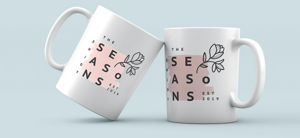 taza personalizada modelo blanco